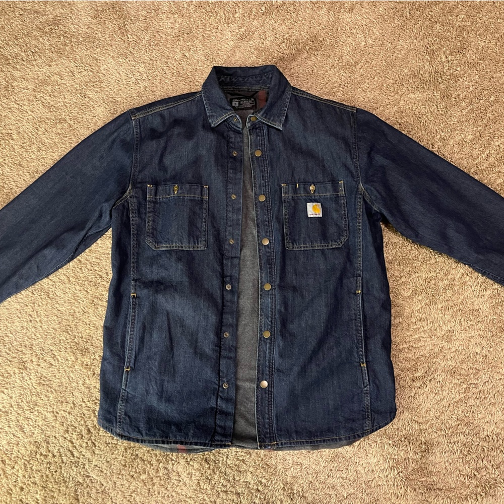 Denim Carhartt W/ Quilted Lining